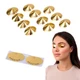 Disposable Eye Protection Cones for Tanning Beds - 50 Pairs - GOLD