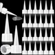 Loopeer 24 Pcs 312 Extra Tips for Ca Glue Snip Tip Applicator Tips Cap Plasti...