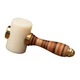 Weaver Leather Supply Barry King Wood Mallet, Leather Working Mallet with Erg...