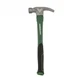 21 Oz Framing Hammer Magnetic Nail Start Carbon Steel Head Fiberglass Handle