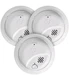 First Alert - BRK SMI100-AC Hardwire Smoke Alarm with Battery Backup 3Pcs