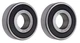 (2 Each) 6203-2RS-5/8 6203LLU10 203PP10 Sealed Radial Ball Bearing 0.625"X40X12