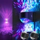 Night Lights 2 Pack RGB Galaxy Projector Plug Wall Star Bedroom Kids 9-Color