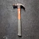 HDX 16 oz. Fiberglass 11" Handle Claw Hammer Orange Grey 345-339