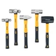 Steelhead SHHAB501 5-Piece Fiberglass Handle Hammer Set