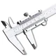 Spurtar Vernier Caliper Measuring Tool 6", 0-6Inch/0-150mm 4 to 4.9 Inches 