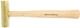 Grace USA BH-24 - Brass Hammer w/Hickory Handle 24oz.