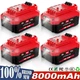 4x 8 Ah 20Volt Max For Craftsman V20 Li-Ion Battery Pack CMCB206 CMCB204 CMCB202