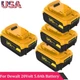 1/4Pack 20V For DEWALT DCB205 20V Max XR 5.0Ah Lithium-Ion Battery DCB206 DCB200