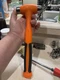 #bl588 Snap-on NEW 24 oz Plastic Tip Soft Face Hammer HBPT24 USA Orange Black
