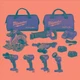 Milwaukee Electric Tools 3697-27 Milwaukee Tool M18 Fuel 7-tool Combo Kit
