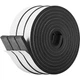 Kikerike Self Adhesive Foam Tape Weatherstrip 1In x 1/2In x 20Ft High Density...