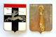 ABC 7&deg; DB ARMORED DIVISION BADGE - DELSART 1199