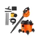 Armor All VBV809 0901 8-Gallon 4.5 Peak HP Wet/Dry Vacuum with Detachable Blo...