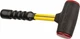 NUPLA 32 oz Head 2" Face Diam Urethane Dead Blow Hammer 13-11/16" OAL, Fiberg...