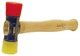 Estwing Rubber Mallet 12 oz Double-Face Hammer with Soft/Hard Wood Handle DFH12