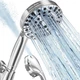 BESAQUO Shower Head,10 Functions High Pressure shower head Premium Chrome BESAQUO Shower Head,10 Functions High Pressure shower head Premium Chrome