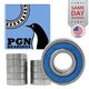 (10) 6203-2RS Premium Rubber Seal Ball Bearing C3 EMQ, 17x40x12, 6203 2RS 6203rs