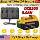 1-4X For DeWalt 20V Max 5.0AH Li-ion Battery/Charger DCB206 DCB205 DCB200