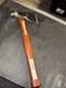 NOS Ugly Sears Craftsman USA 48286 M 28oz Hatchet Hammer w/ Wood Handle Roofing