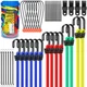 Bungee Cord 33 Piece Assortment 10 18 24 32 40 Hooks ELEAD E70099 Premium Cords
