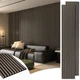 Art3d 2-Pack 108" x 12" Acoustic Wood Panels for Wall, Soundproof Wood Slat P...