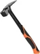 Klein Tools H80922SM Milled Face Framing Hammer with Straight Claw, 22-Ounce For
