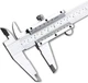 Spurtar Vernier Caliper Measuring Tool 6", 0-6Inch/0-150Mm Manual Non Digital Ca
