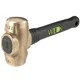  Wilton BASH BRASS SLEDGE HAMMER 4 LB. HEA WL9-90412