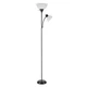Globe Electric 67134 Delilah 2 Light 73" Tall Dual Function Floor