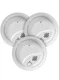 3 sets of First Alert - BRK SMI100-AC Hardwire Smoke Alarm