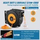 VEVOR Retractable Extension Reel, Heavy Duty 12AWG 3C SJTOW Power Cord 45 FT 12A
