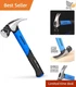 Claw Hammer Steel 20 Oz Magnetic Nail Pulling Durable Construction Built-In M...