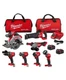 Milwaukee 3697-27 M18 Fuel 18V Lithium-Ion Cordless Brushless 7-Tool Combo Kit
