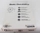 Kohler K-4774-0 Brevia White Elongated Toilet Seat with Quick-Release Hinges 