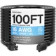 Skrizcable 100 Ft 16/3 Outdoor Extension Cord 3 Prong