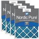 Breathe Cleaner Air - Nordic Pure 20x25x1 MERV 7 Filters 4 Pack