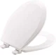 Bemis 500EC 000 Round Closed Front Toilet Seat in White