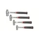 Proto 4 Piece Ball Pein Hammer Set, 0.5 to 1.5 Lb Head Weight, Forged Steel