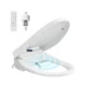 TOTTE Smart Bidet Toilet Seat with Auto Open/Close Lid - Elongated Heated Sea...