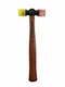 Sears Craftsman 6oz Dual Soft Face Hickory Handle Hammer 38298 Tool Nos