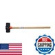 Zeluga 25-491 12 Lbs Sledge Hammer with Hickory Handle