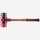 Halder Simplex Mallet with Black Rubber/Red Plastic Inserts and Cast Iron Housin