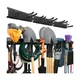 TIDYME Garage Tool Organizer Wall Mount - 48 inches - Sturdy Storage Rack wit...