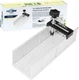FIRSTINFO H5441 Metal Aluminum Miter Box 9.8 Inch Mitre full size, Silver