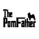 Funny Pomeranian Dad Decal Sticker for Car Home Wall Door Window The Pom Father