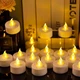 Nancia LED Tea Lights Candles- 24PACK Flameless Candles 24pack, Warm yellow Nancia LED Tea Lights Candles- 24PACK Flameless Candles 24pack, Warm yellow