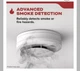 KIDDE 20SDR Photoelectric Smoke Alarm AA Battery Powered LED Warning. TEST NEW