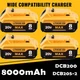 1/4Pack 3.5/8AH Replacement Battery For DeWalt 20V Max Li-Ion Battery DCB200