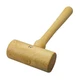 TP Tools Wooden Metal Forming Mallet, 2-1/8" Dia x 4-7/8"L Head, USA #8036-66